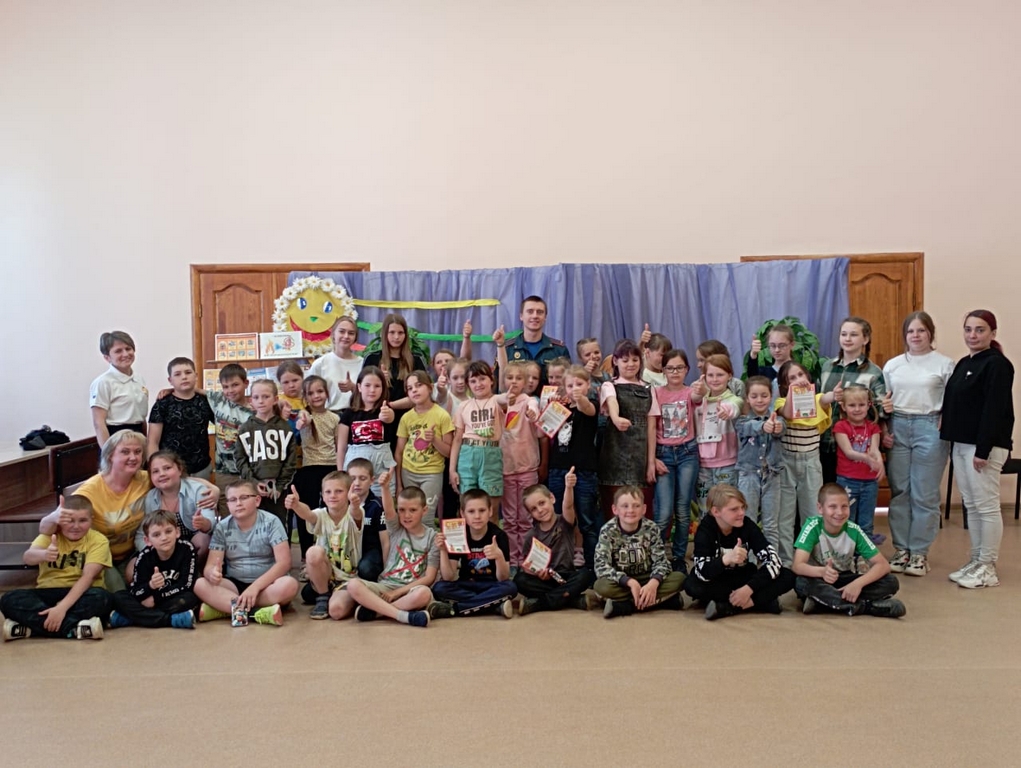 В Ковардицком дом культуры проведена профилактическая программа по правилам пожарной безопасности для детей Муромского района