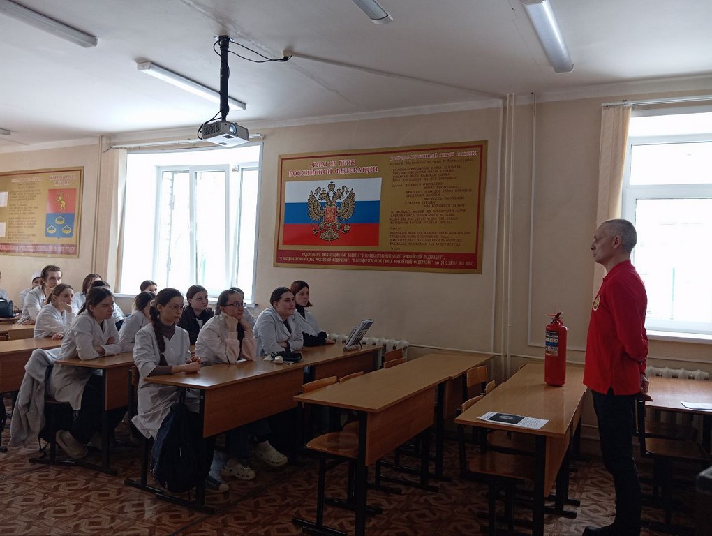 Открытый урок в Муромском медицинском колледже